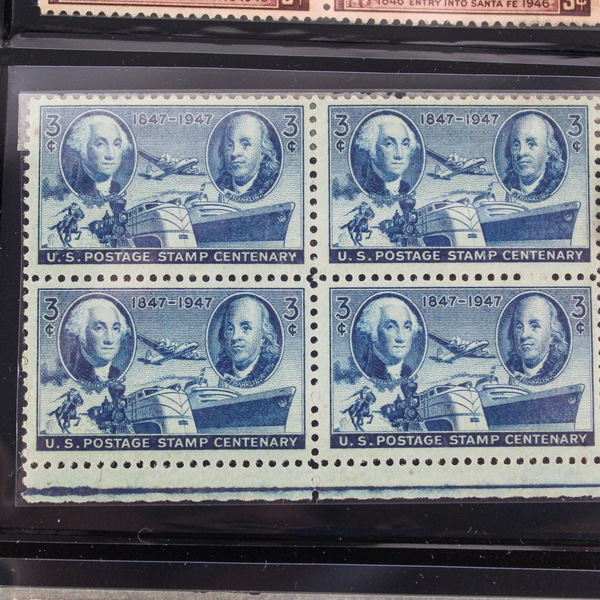 Lot of 8 MNH Plate Blocks SC944 SC945 SC947 SC954 SC955 SC989 SC1010 SC1016