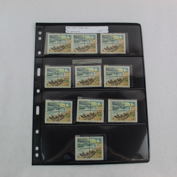 Lot of 10 MNH Plate Blocks of 4 National Parks Centennial 2c USPS Stamps