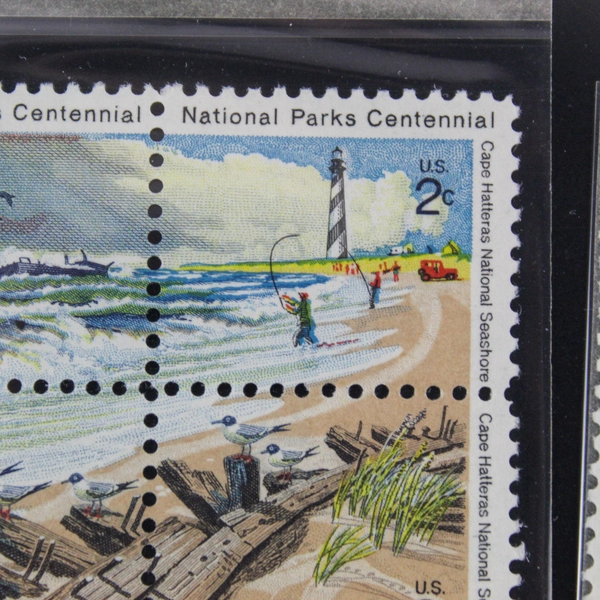 Lot of 10 MNH Plate Blocks of 4 National Parks Centennial 2c USPS Stamps