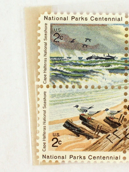 Lot of 9 MNH Plate Blocks of 4 National Parks 2 Cent USPS Stamps