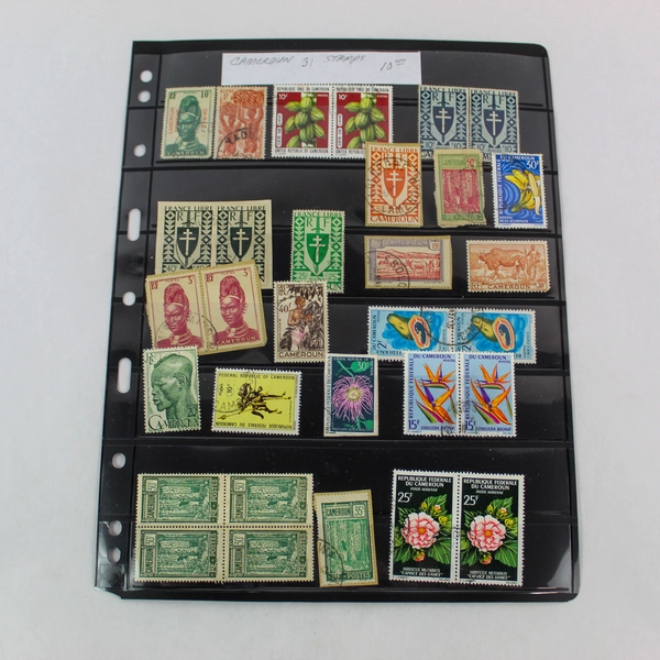 Lot of 31 Used Cameroun Stamps Republique Federale - Good Condition