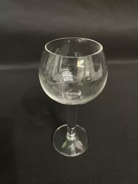 Lot of 3 Heavy Stemmed Crystal Cordial Glasses 5.25 Inch Drinkware