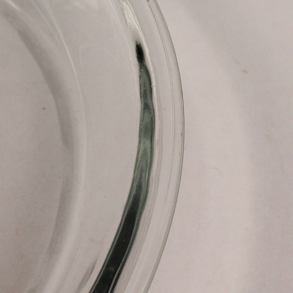 Clear Glass 9" Round Pie Plate Dish Pre-Owned Baking Essential