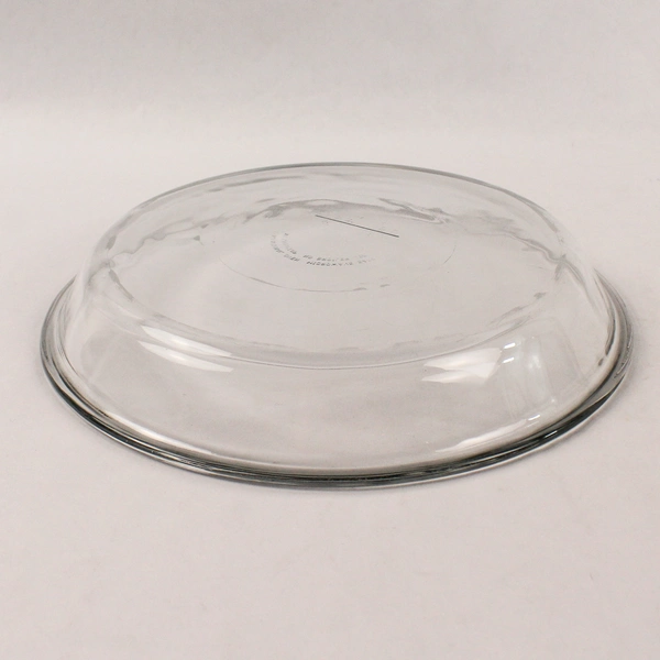 Clear Glass 9" Round Pie Plate Dish Pre-Owned Baking Essential