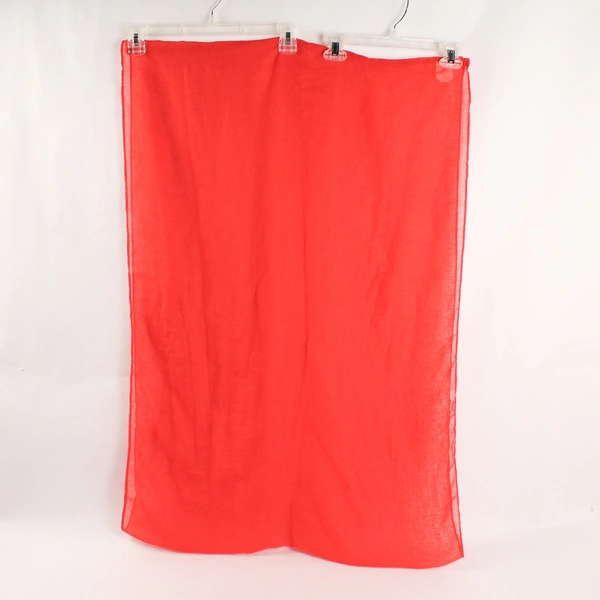 Lot of 2 Women's Red Infinity & Heart Print Scarves - Stylish Accessories