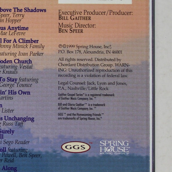 I'll Meet You On The Mountain CD - Bill & Gloria Gaither Gospel Music