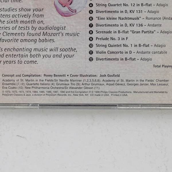 Disney Holiday Favorites Songs of the Season CD 1996 Phillips Classics