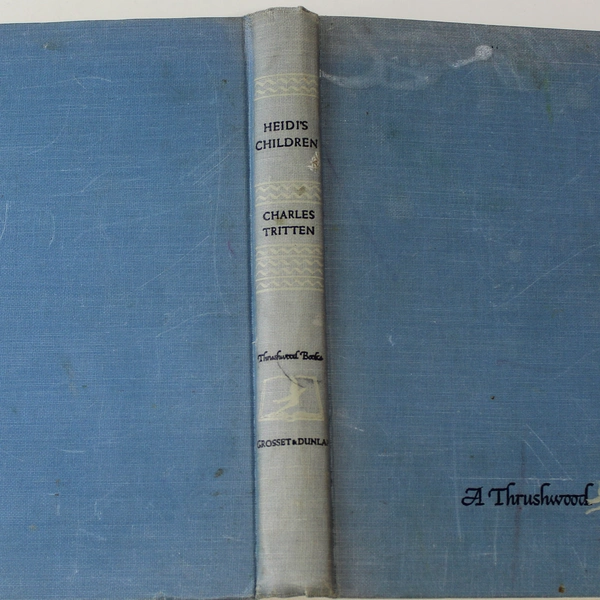 Heidi's Children by Charles Tritten 1939 HC Vintage Stained Cover Book