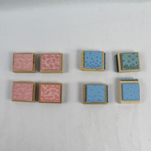 Lot of 8 Stampin' Up Rubber Stamps - Birthday, Baby, Thank You, Congrats!