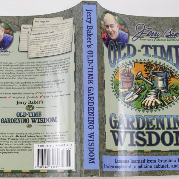 Old Time Gardening Wisdom by Jerry Baker 1999 Paperback in Good Condition