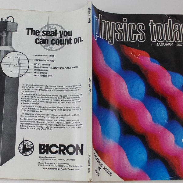 Physics Today Jan 1987 Vol 40 No 1 Scanning Tunneling Microscope Mag