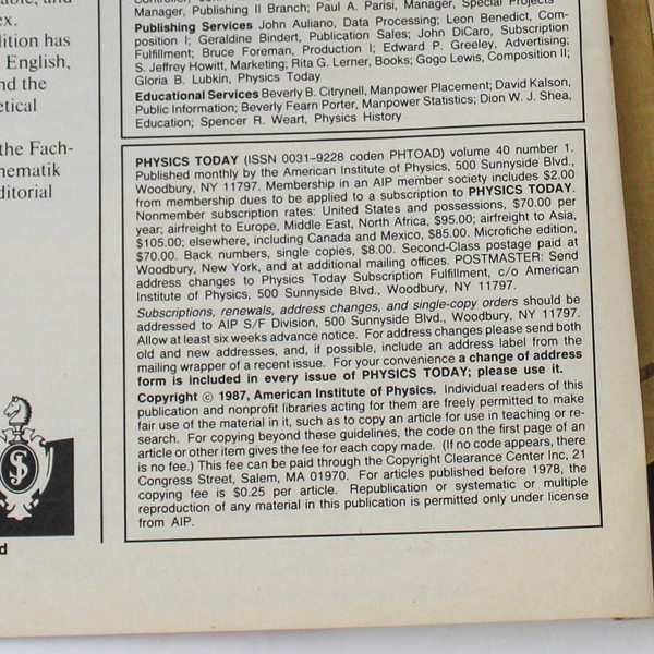 Physics Today Jan 1987 Vol 40 No 1 Scanning Tunneling Microscope Mag
