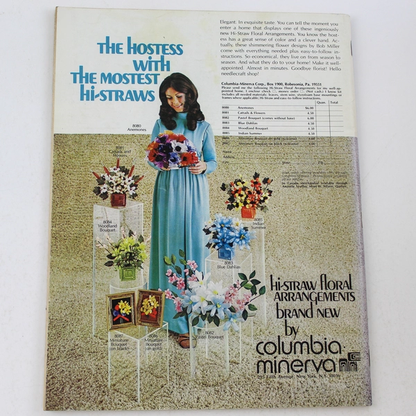 Vintage Decorating & Craft Ideas Magazine February 1972 MAC Illustrated