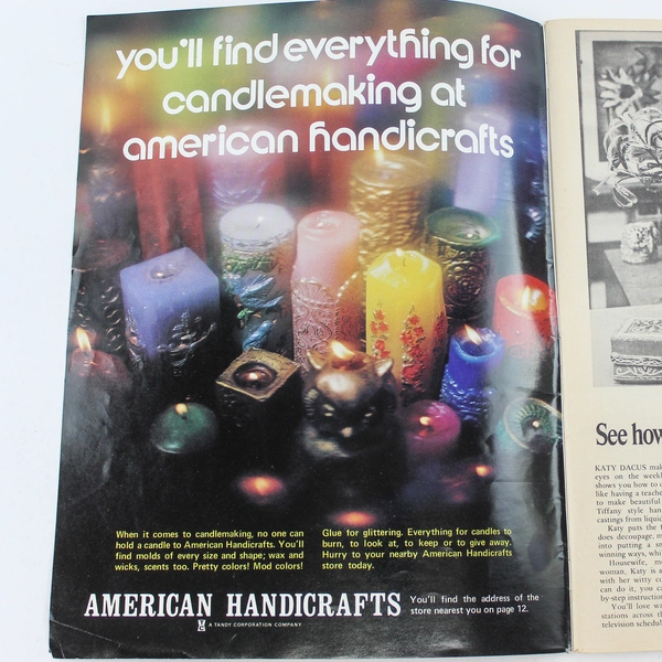 Vintage Decorating & Craft Ideas Magazine February 1972 MAC Illustrated