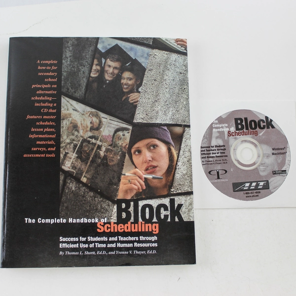 The Complete Handbook of Block Scheduling with CD-ROM - Good Condition