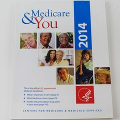 Medicare And You 2014 Book - U.S. Government Handbook - Good Condition