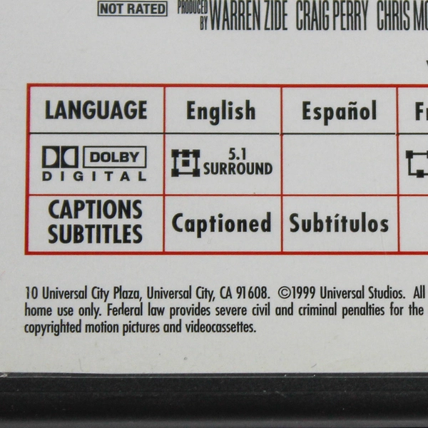 American Pie DVD 1999 Universal Pictures Comedy Pre-Owned Not Rated