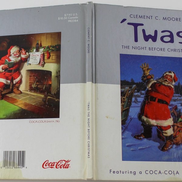 'Twas The Night Before Christmas by Clement C. Moore Hallmark Book HC