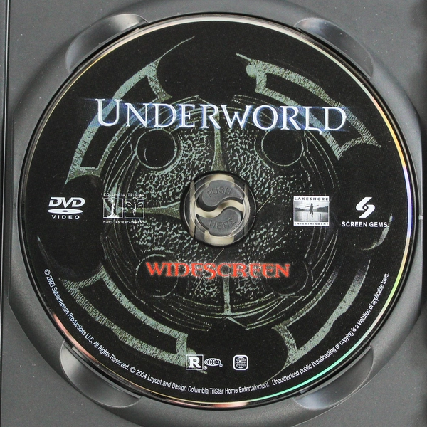 Underworld Full Screen DVD Sony Pictures Lakeshore Entertainment 2004 Movie