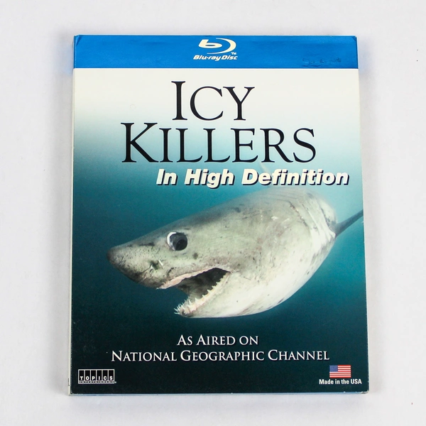 Icy Killers Blu-Ray National Geographic 2010 Documentary Pre-Owned As-Is