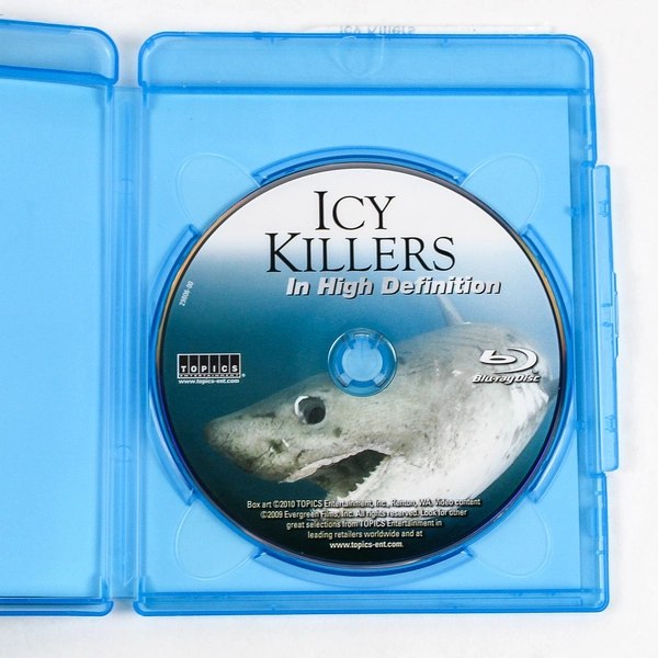 Icy Killers Blu-Ray National Geographic 2010 Documentary Pre-Owned As-Is