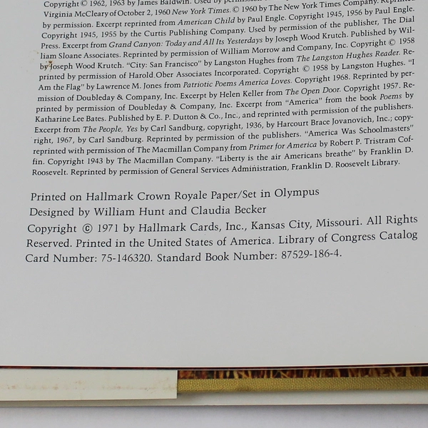 The Beauty of America Book by Hallmark Heritage & Destiny Photographs