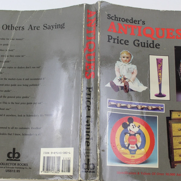 Schroeder's Antiques Price Guide 7th Ed 1989 Paperback - Collector's Resource