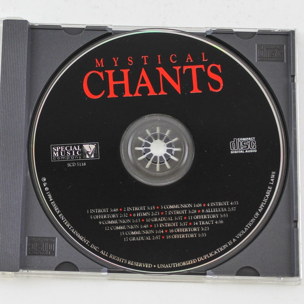 Mystical Chants CD Choir of Vienna Hofburgkapelle 1994 Special Music Co
