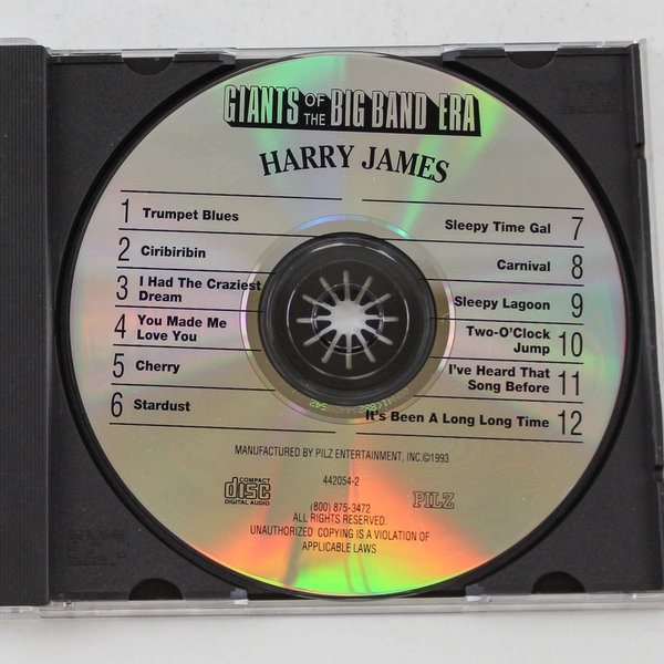 Harry James - Giants of the Big Band Era CD 1993 Pilz Entertainment Good