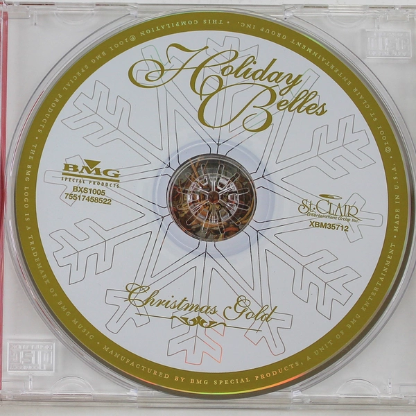 Holiday Belles Christmas Gold CD 2001 BMG Special Products - Good Condition