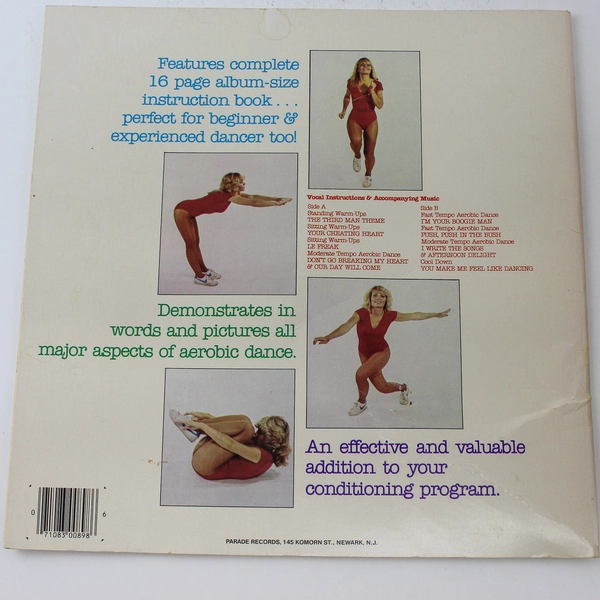 Aerobic Dancing Book by Parade Records - Look Better, Feel Better, Confidence!