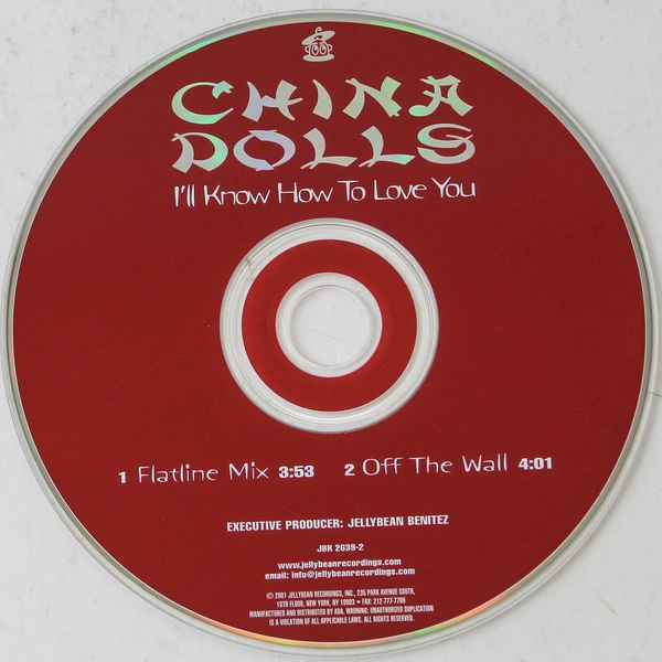 China Dolls I'll Know How To Love You CD 2001 Jellybean Records Good