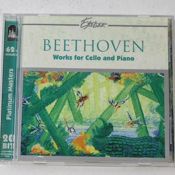 Beethoven Works for Cello and Piano CD 1997 Unlimited Classics - Good Condition