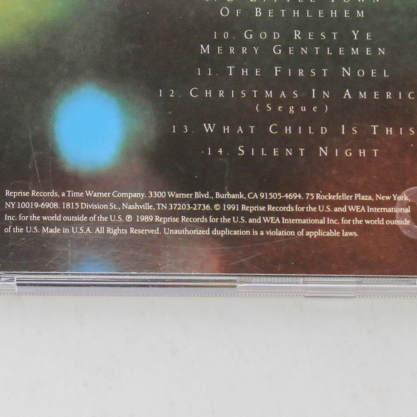 Kenny Rogers Christmas In America CD 1991 Reprise Good Condition