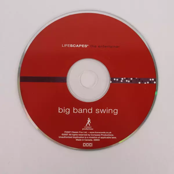 Big Band Swing Audio CD 2007 Compass Productions Good Pre-Owned Condition