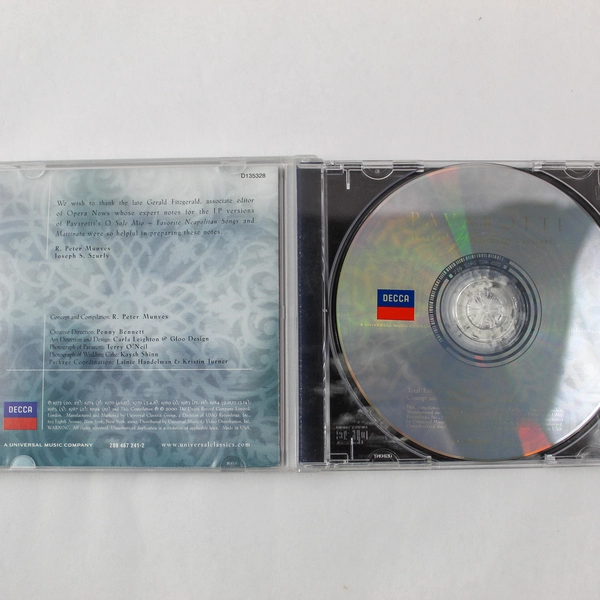 Pavarotti Italian Wedding Favorites CD BMG Direct 2000 - Pre-Owned