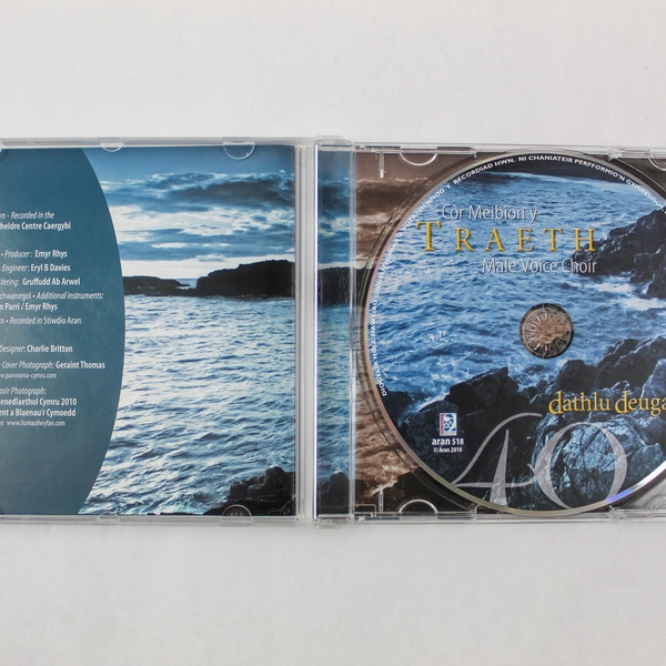 Cor Meibon y Traeth Male Voice Choir CD 2010 Recordiau Aran Pre-Owned