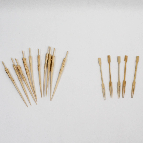 5 Vintage Japanese Jubako Mini Chopsticks & Forks - Unique Designs Lot