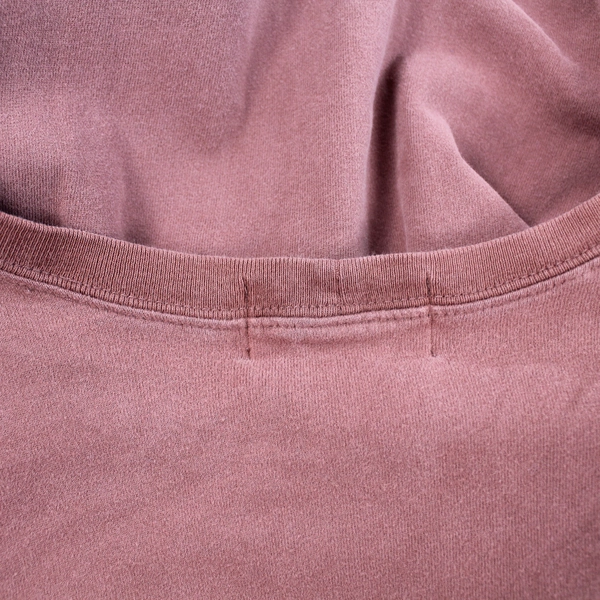 Eddie Bauer Men's XL Long Sleeve Tee Shirt Rust Red Pre-Owned, Stains