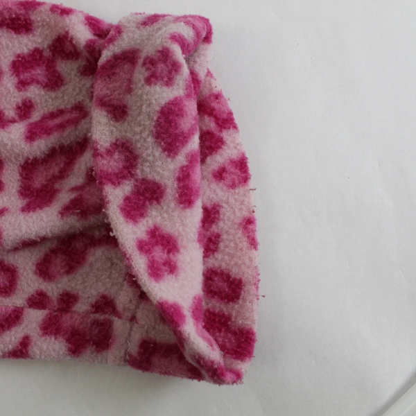 Kids Korner Pink Leopard Print Fleece Robe Size M - Pre-Owned, Cozy & Fun