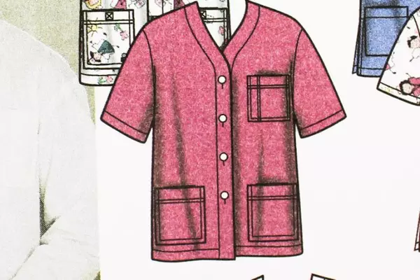 Simplicity Easy to Sew Scrubs Pattern Lot BB L XL 9334 for Men & Women