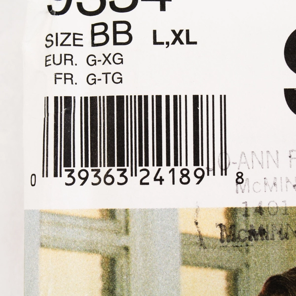 Simplicity Easy to Sew Scrubs Pattern Lot BB L XL 9334 for Men & Women