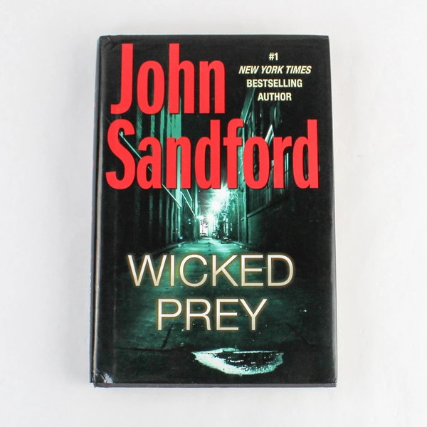 Wicked Prey by John Sandford Hardcover Novel 2009 with Dust Jacket, Good