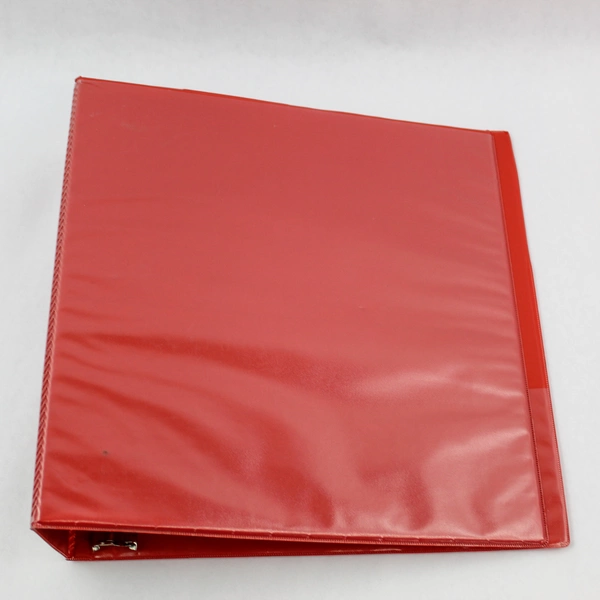 Wilson Jones 2 Inch 3 Ring Binder D Ring View Double Inner Pockets Red School