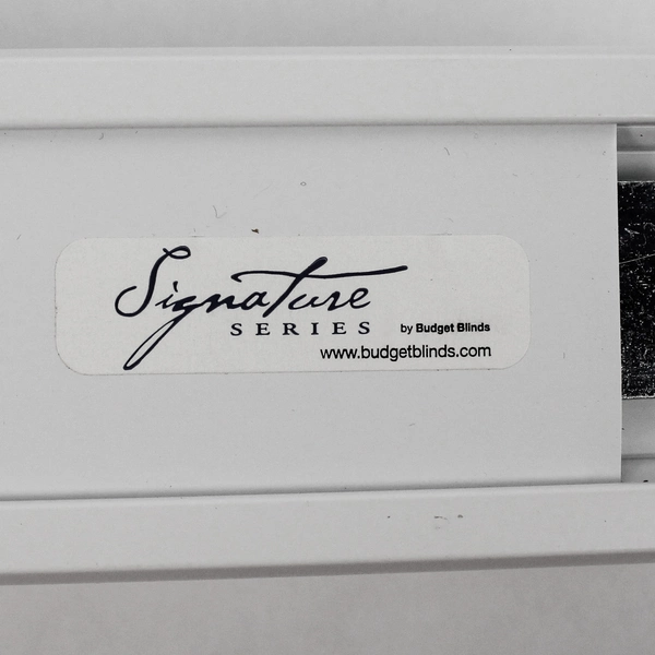 Budget Blinds Signature Series Roller Window Shade Side Light Treatment