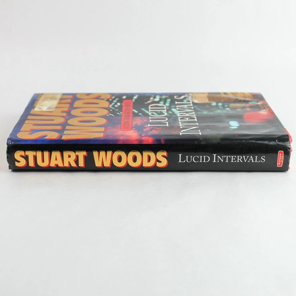 Lucid Intervals by Stuart Woods Hardcover Novel - Good Condition, Inscribed