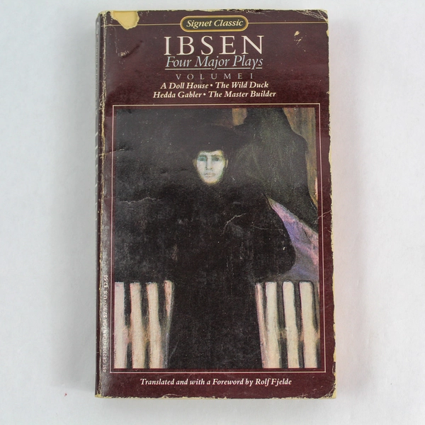 Ibsen Four Major Plays Vol I Signet Classic Paperback Rolf Fjelde 1965