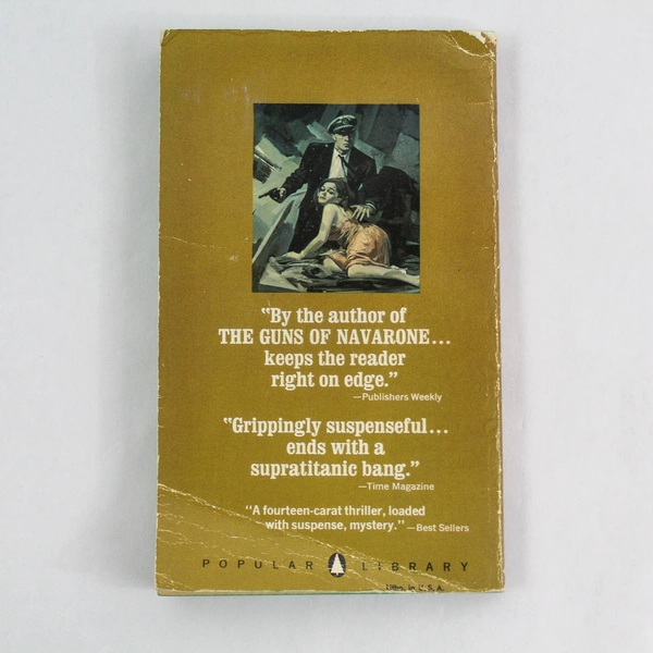 The Golden Rendezvous by Alistair MacLean 1962 Vintage Paperback Book