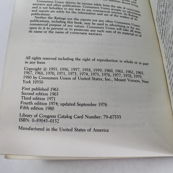 The Medicine Show by Consumer Reports Books 1980 Paperback Pre-owned