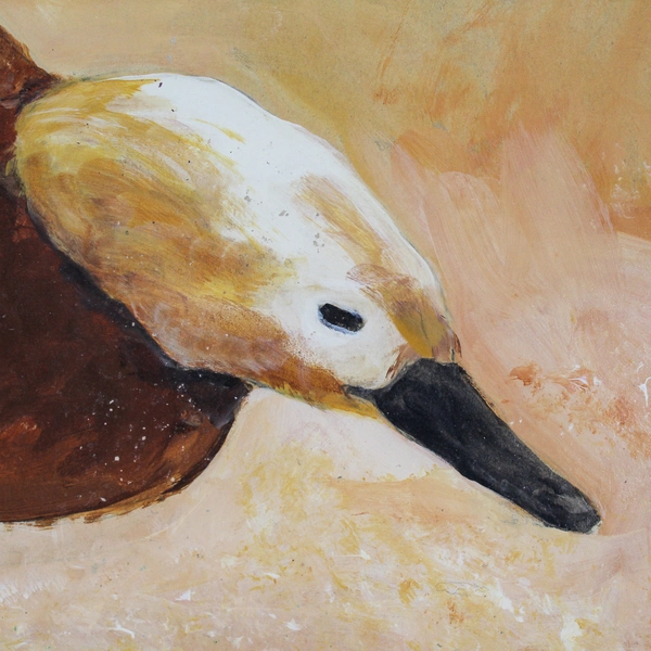 Acrylic Painting by Mary Rash McMinnville Artist 2014 Signed Art 9.5"x12.5"